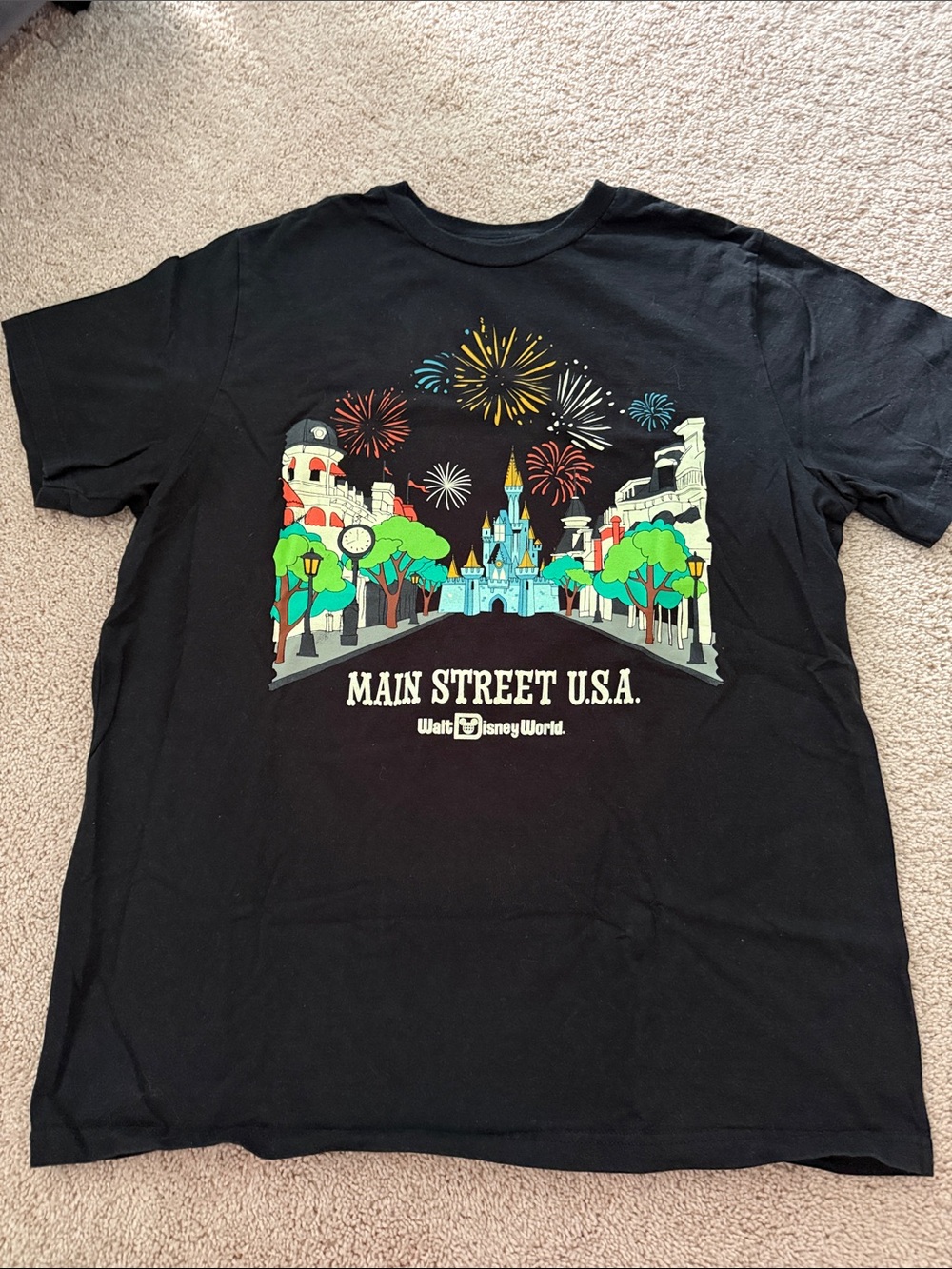 Walt Disney World | Disney Parks Main Street U.S.A. Magic Kingdom Castle Shirt